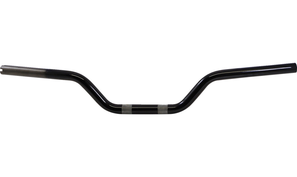 1in. MotoMid 2.0 Handlebar - Gloss Black