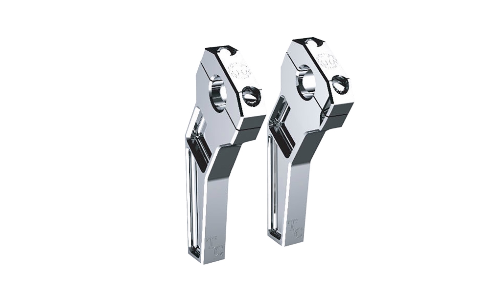 1in. Pullback Handlebar Riser Kit - 6in. Rise