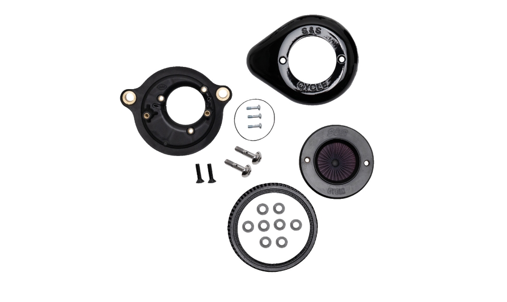 Air Stinger Stealth Air Cleaner Kit -  Gloss Black