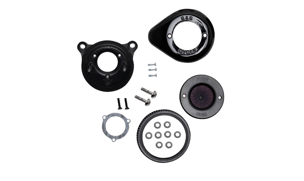 Air Stinger Stealth Air Cleaner Kit -  Gloss Black