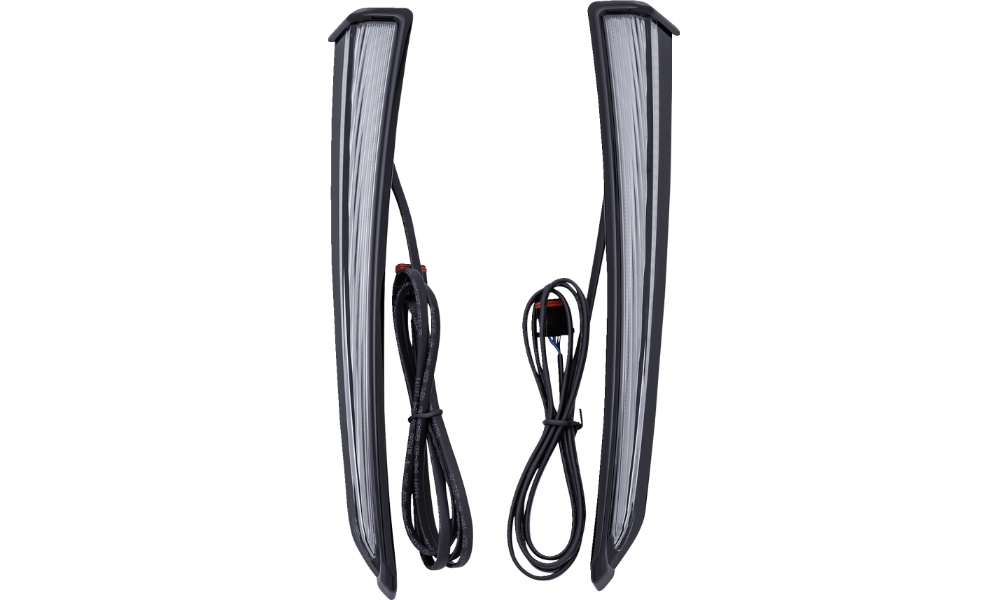 Fang Lower Fairing Lights - Black