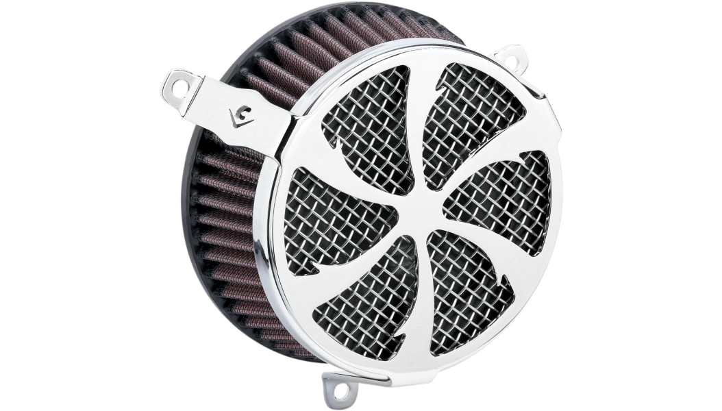 Air Cleaner Kit - Swept - Chrome