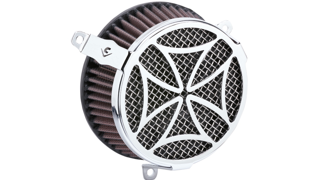 Air Cleaner Kit - Cross - Chrome