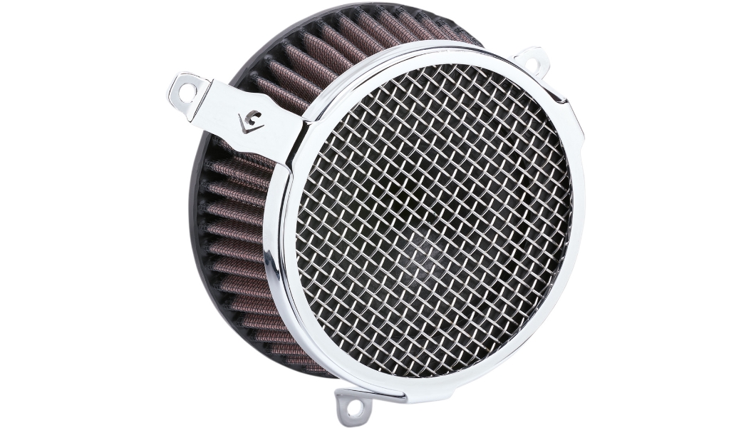 Air Cleaner Kit - Plain - Chrome