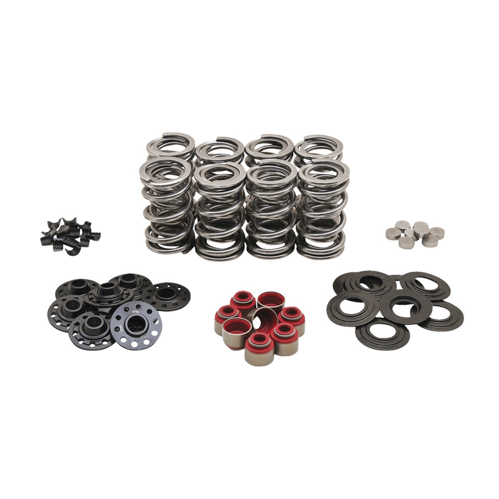 Rocker Valve Spring Conversion Kit with Racing Valve Springs - 0.630in. Lift - 317Lb. - Steel