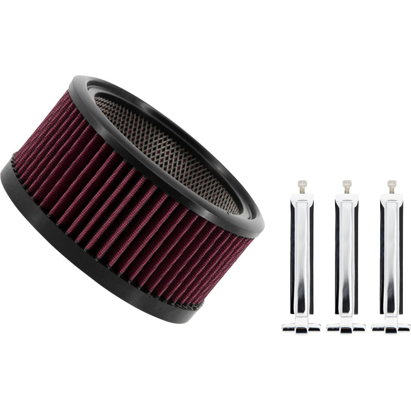 Big Power Filter Kit - Chrome