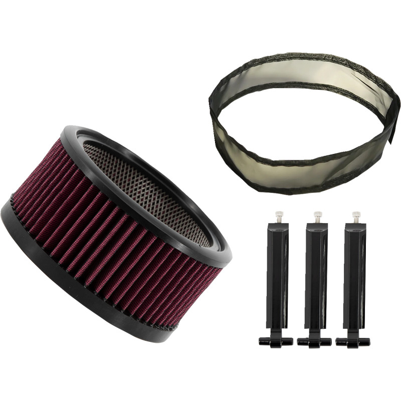 Big Power Filter Kit - Gloss Black