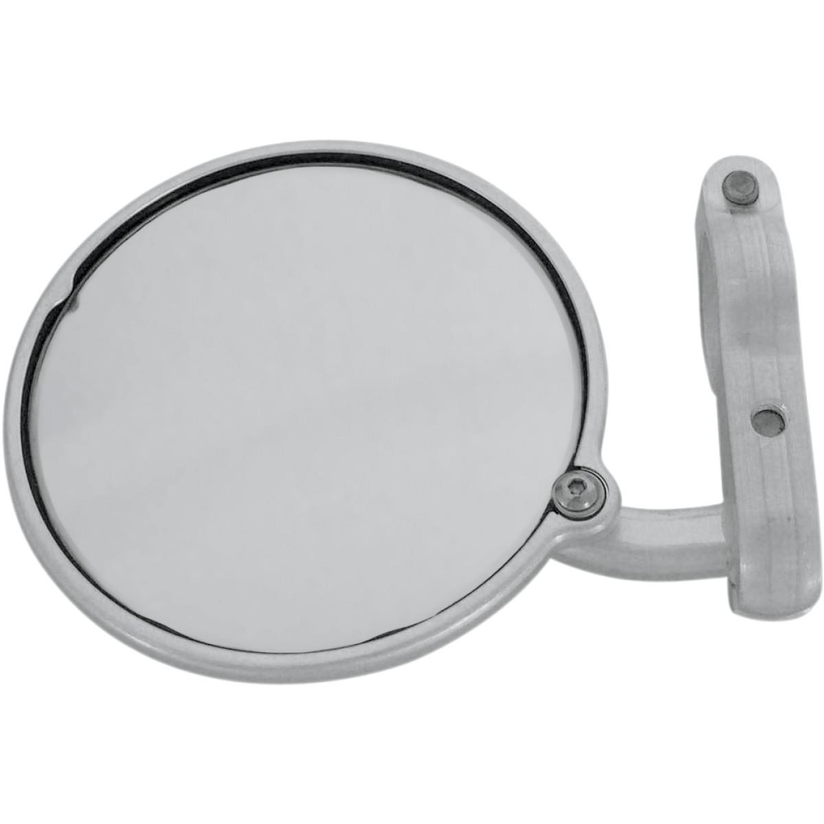 Hindsight Left Side Bar End Mirror - Silver