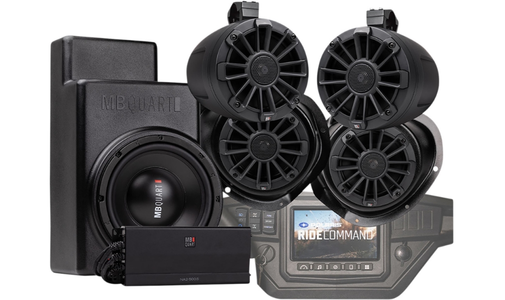 Stage 5 Tuned Audio System Kit for Ride Command