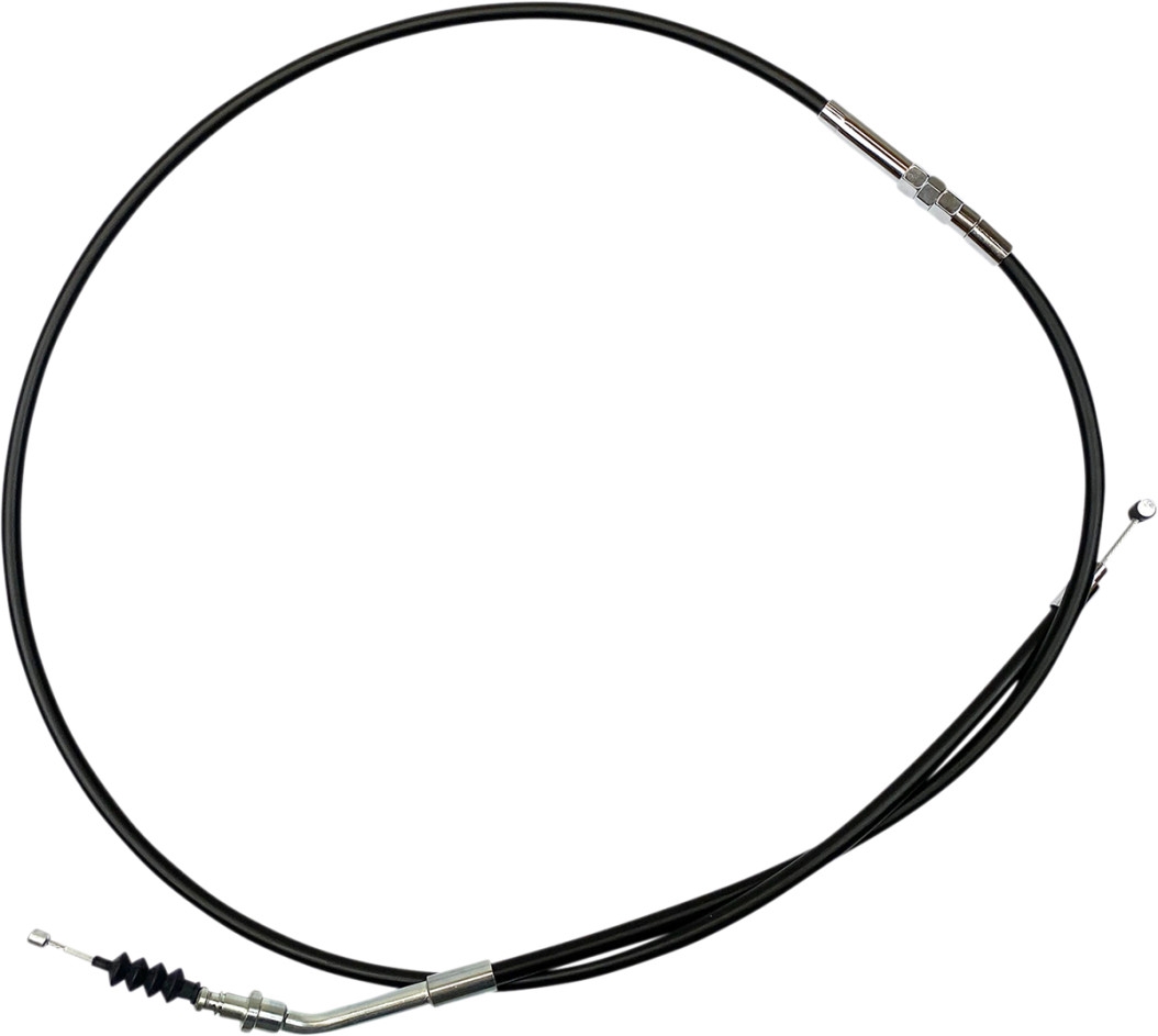 XR High Efficiency Clutch Cable - +4in. - Black/Chrome
