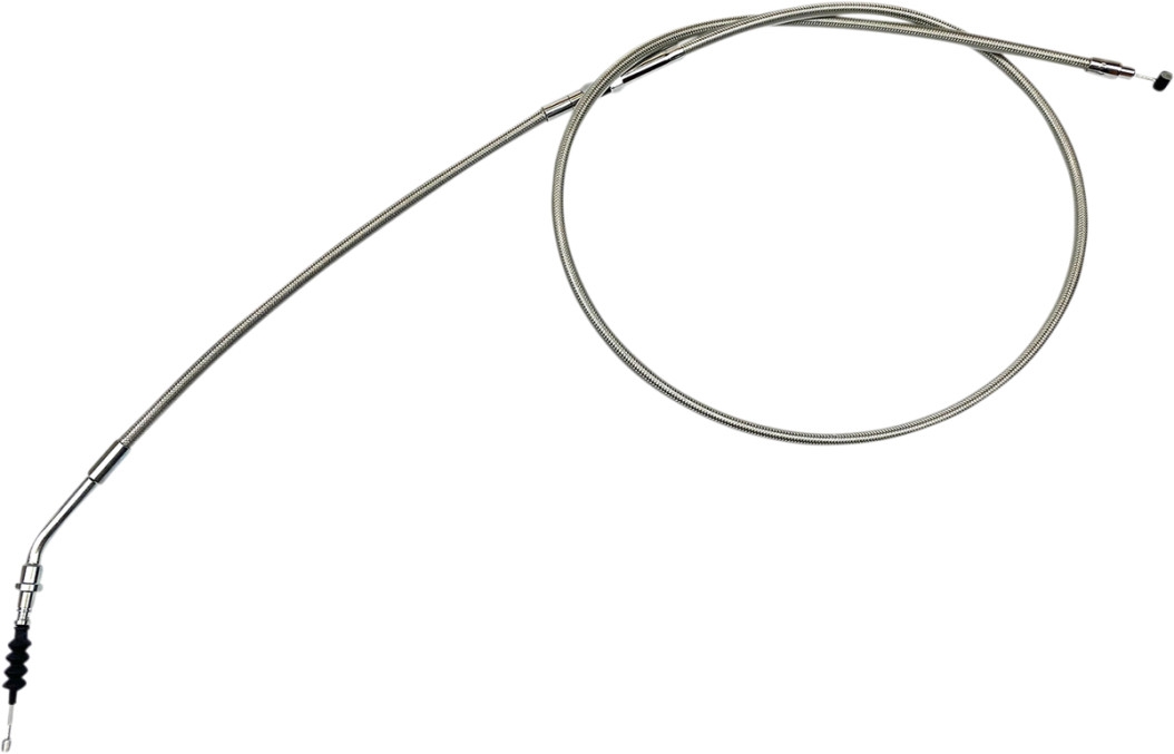 XR High Efficiency Clutch Cable - +4in. - Stainless Steel/Chrome