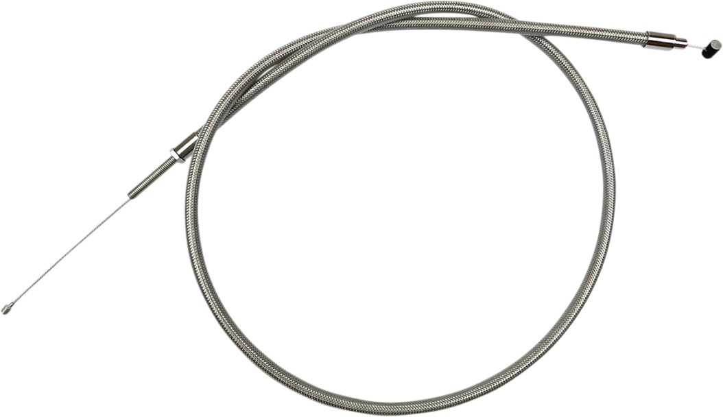 XR High Efficiency Clutch Cable - +4in. - Stainless Steel/Chrome