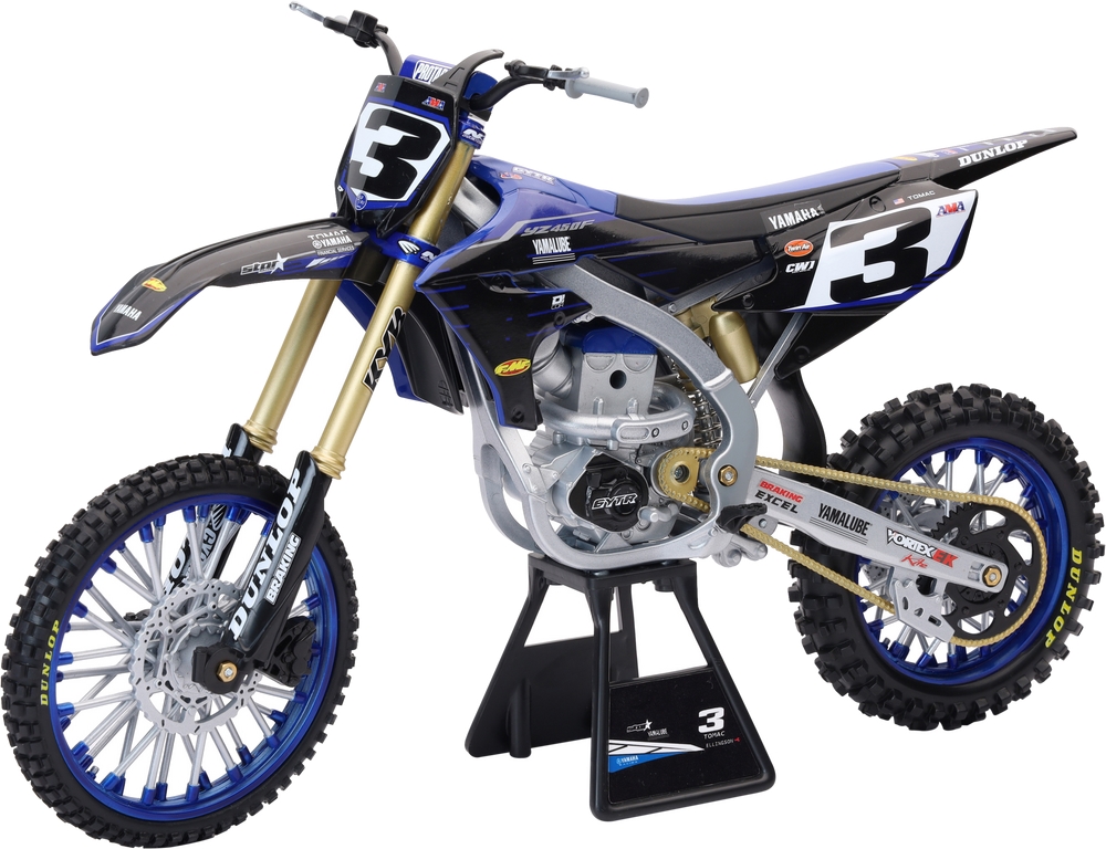 1:6 Scale Yamaha Team YZ450F Yamaha Team ELI Tomac #3 W/#1 SX/MX