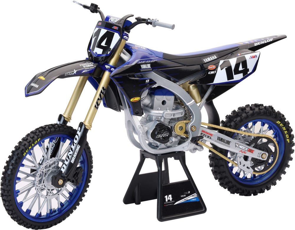 1:6 Scale Yamaha Factory Team YZ450 Yamaha Factory Team Dylan Ferandis #14
