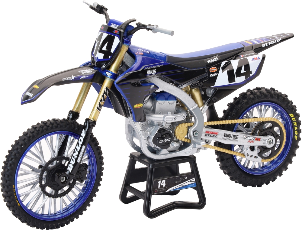 1:12 Scale Yamaha Factory Team YZ450 Yamaha Factory Team Dylan Ferandis