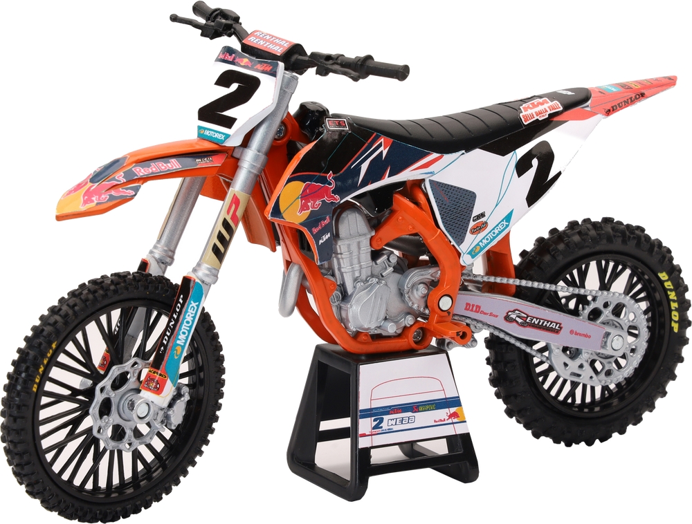 1:12 Scale KTM 450SX-F Red Bull KTM Cooper Webb #2
