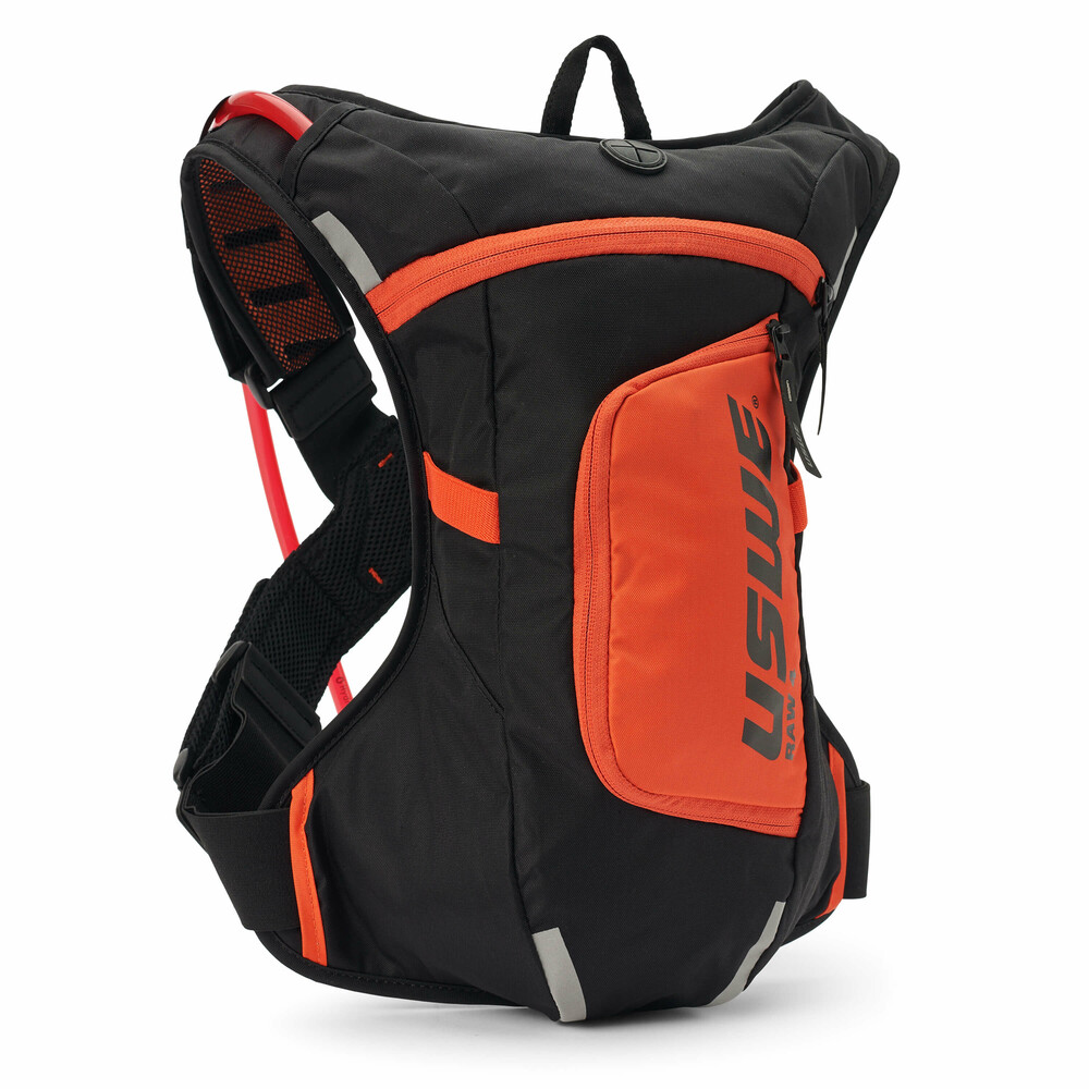 Raw Series Hydration Pack - Black/Factory Orange