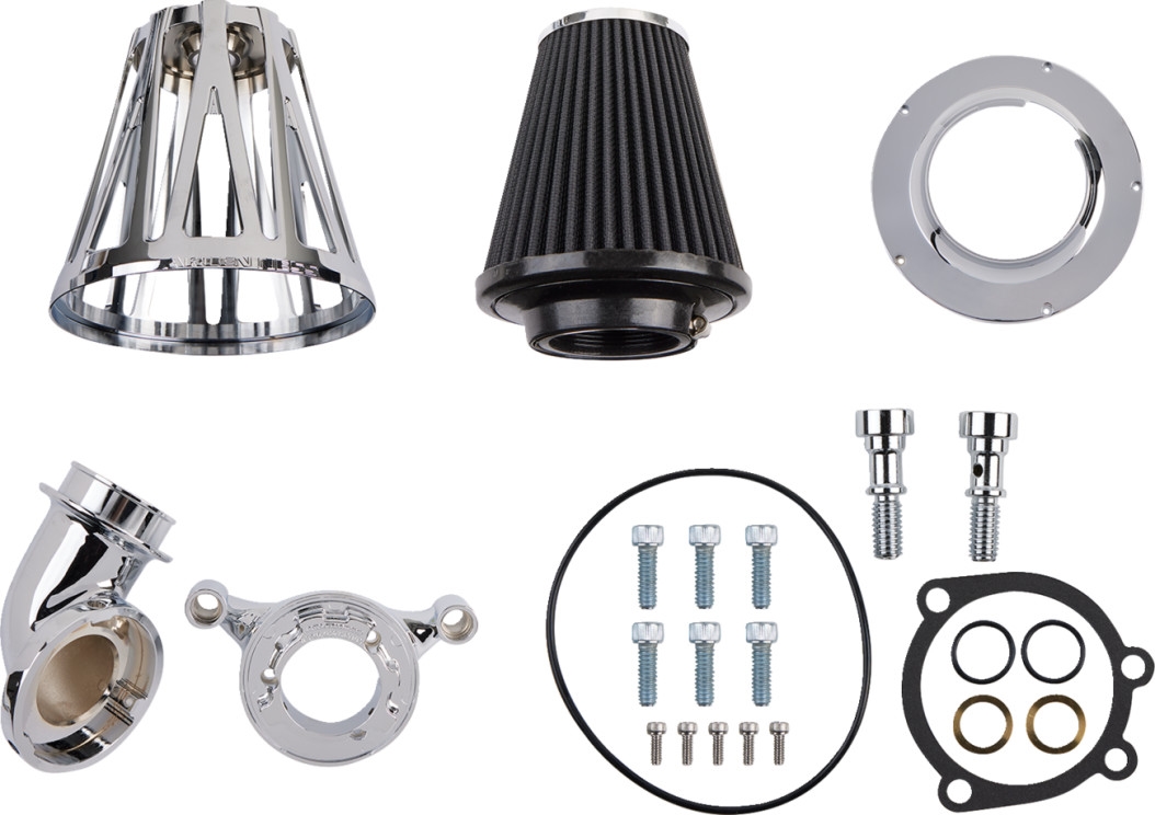 Monster Sucker Air Cleaner Kit with Cover - CrossFire/Chrome