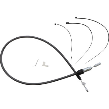 Alternate Length Karbonfibr Quick Connect Braided Upper Clutch Cable - 36in.