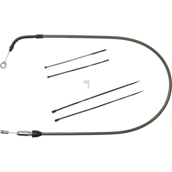 Alternate Length Karbonfibr Quick Connect Braided Upper Clutch Cable - 45in.
