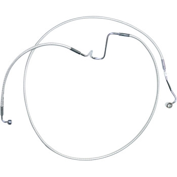 Sterling Chromite Designer Series ABS Touring Dual-to-Single Conversion Brake Line - Stock Length