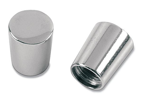 Tapered Valve Stem Caps - Chrome