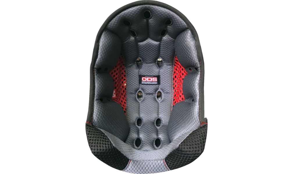 Liner for ATR-2 Helmet - Lg/XL - Black/Silver/Red