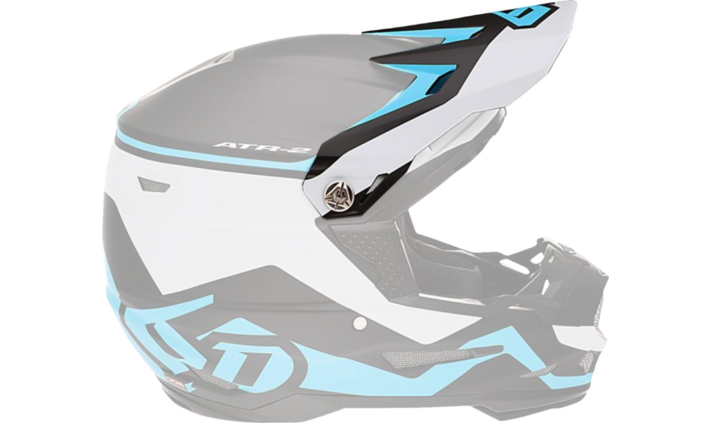 Visor for ATR-2 Youth Helmet - Drive Cyan