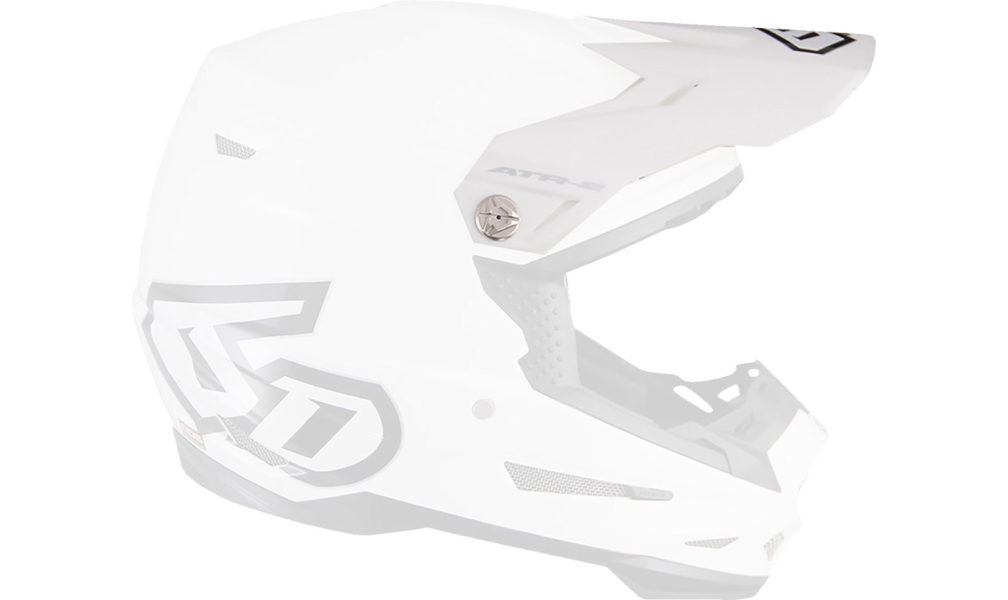 Visor for ATR-2 Helmet - Gloss White