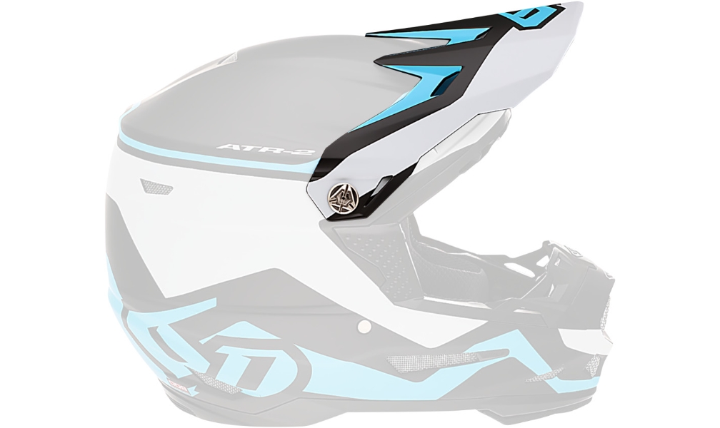 Visor for ATR-2 Helmet - Drive Cyan