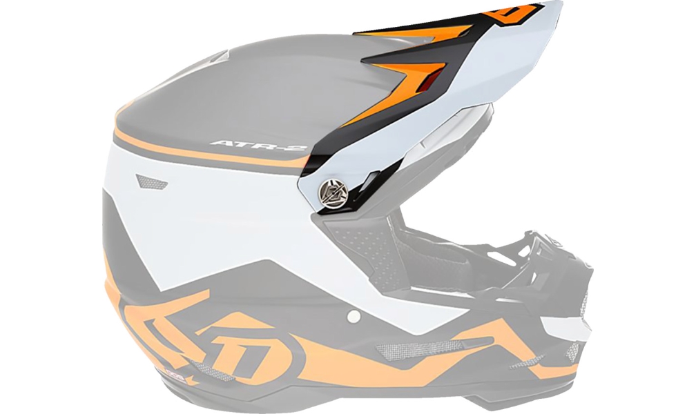 Visor for ATR-2 Helmet - Drive Neon Orange