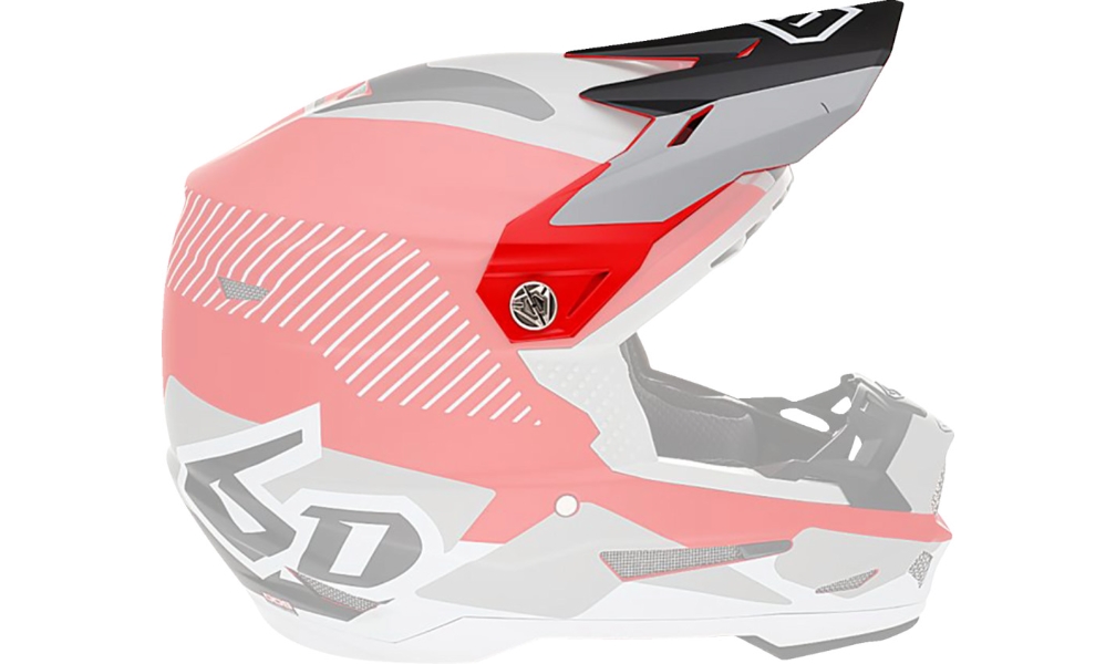 Visor for ATR-2 Helmet - Fusion Red