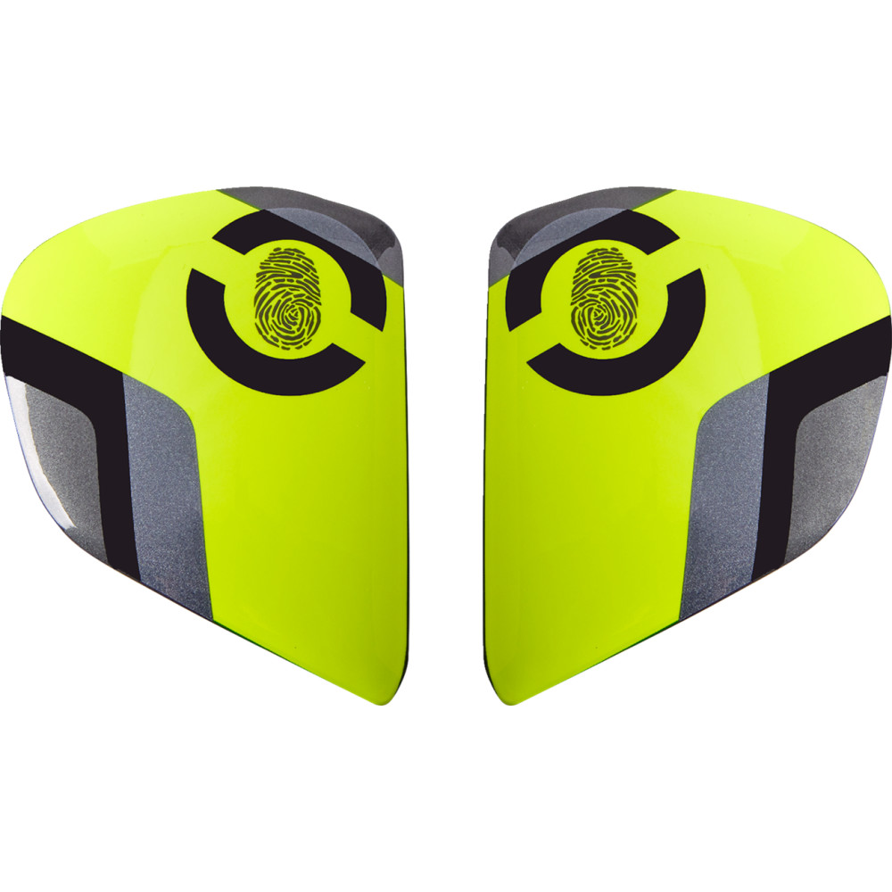 Side Pods for Contour-X Helmets - Fluorescent Yellow