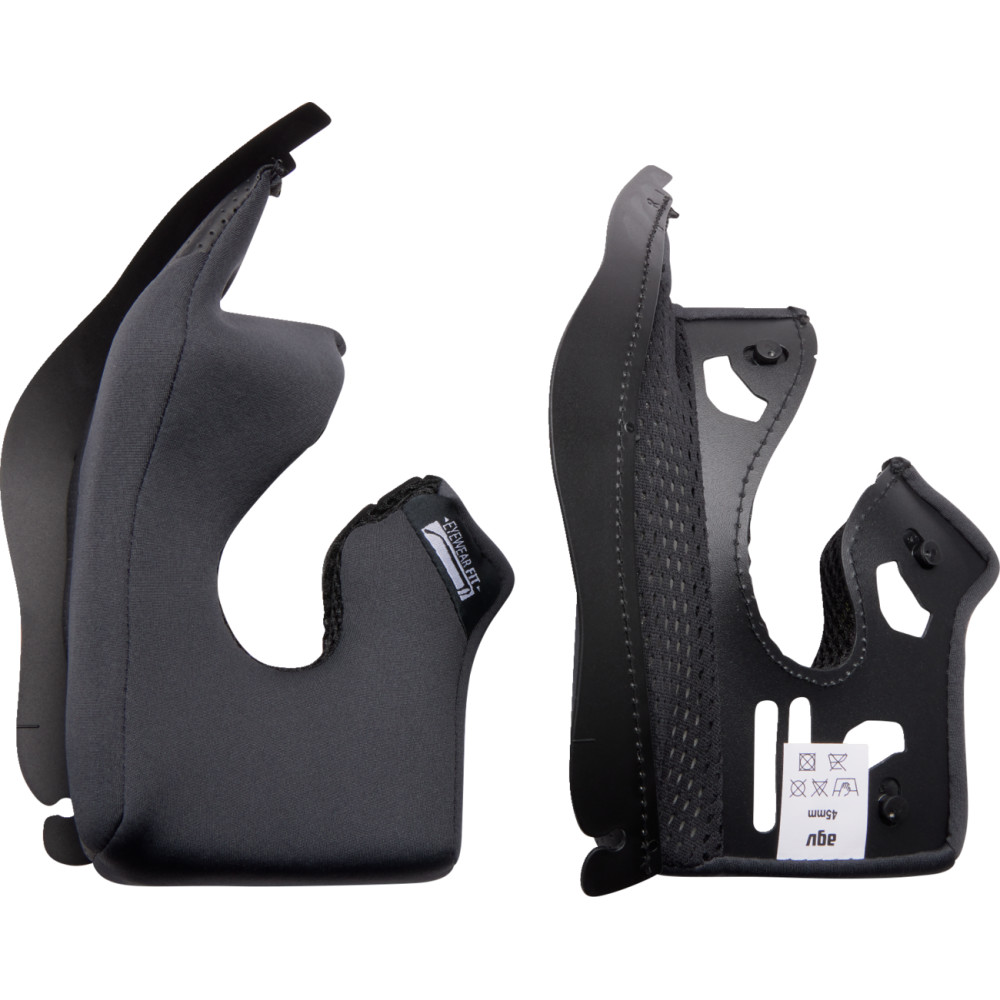 Cheek Pads for K-3 Helmets - 40mm - Gray/Black