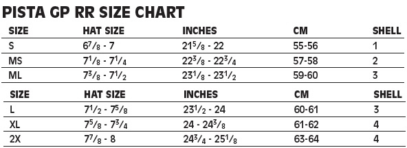 Pista GP RR Mono Helmet
