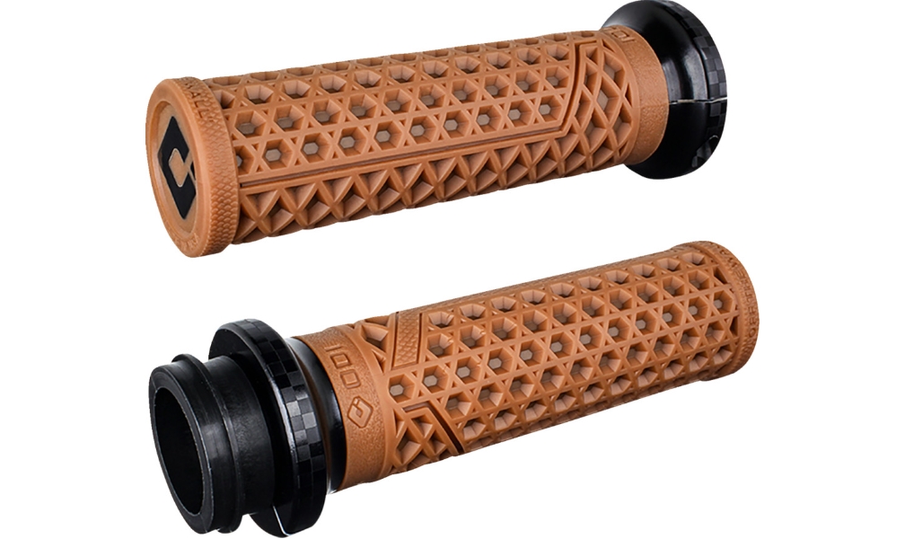 Vans V-Twin Cable Lock-On Grips - Gum/Black