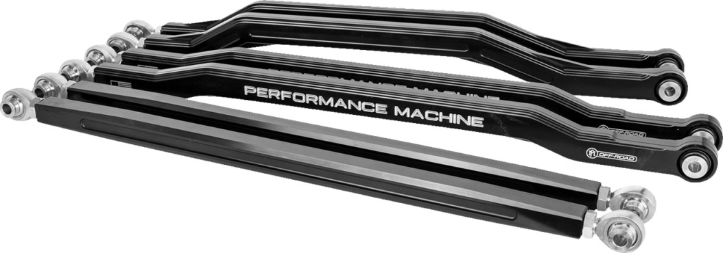 High Clearance Radius Rods - Black Contrast Cut