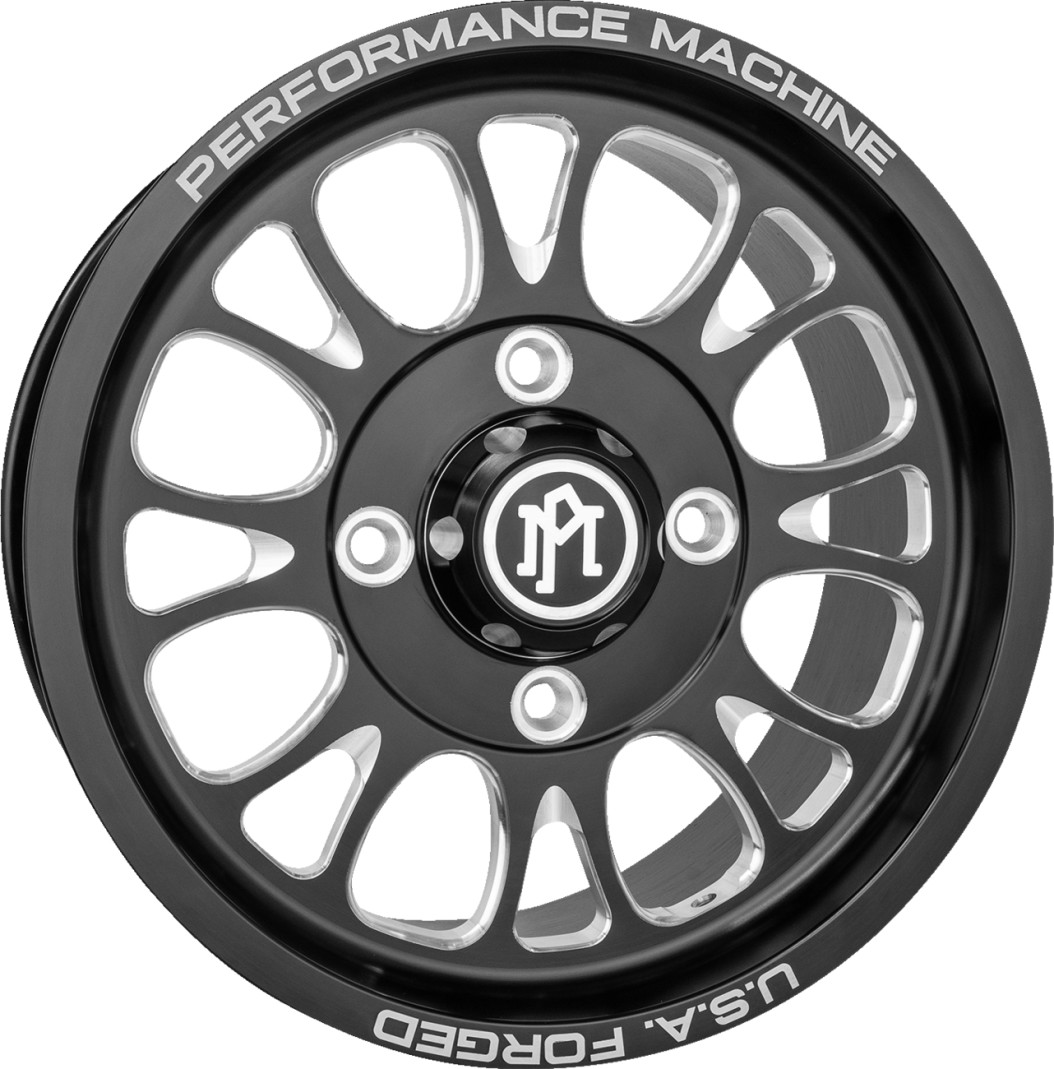 Forged Aluminum Wheels - 15x7 - 4/156 Bolt Pattern - 4+3 Offset - Black Contrast Cut