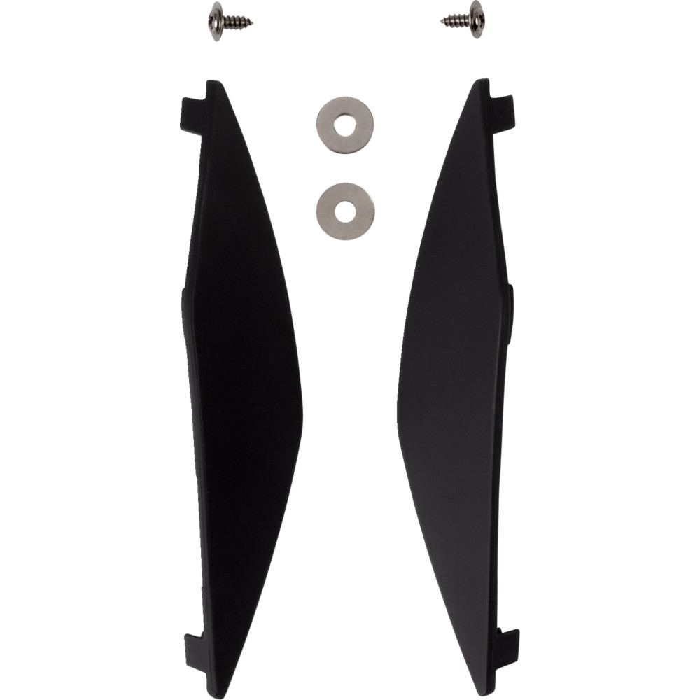 Side Cover for Domain Helmets - Rubatone Black