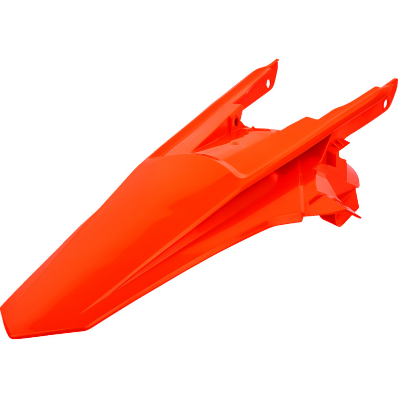Rear Fender with Side Panels - Fluorescent Orange