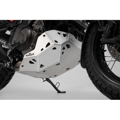Alumium Skid Plate Engine Guard for Suzuki V-Strom 1000 with SW-MOTECH or Suzuki Bars