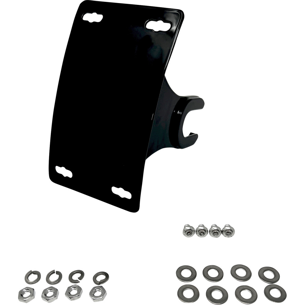 Axle-Mounted License Plate Relocation Kit