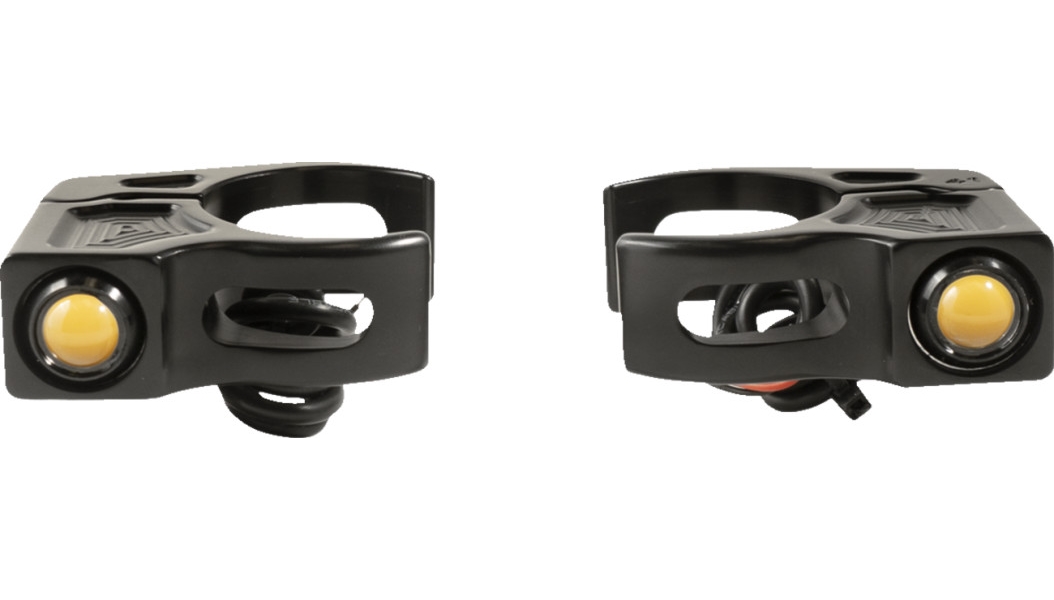 Fork-Mount Turn Signal - Gloss Black