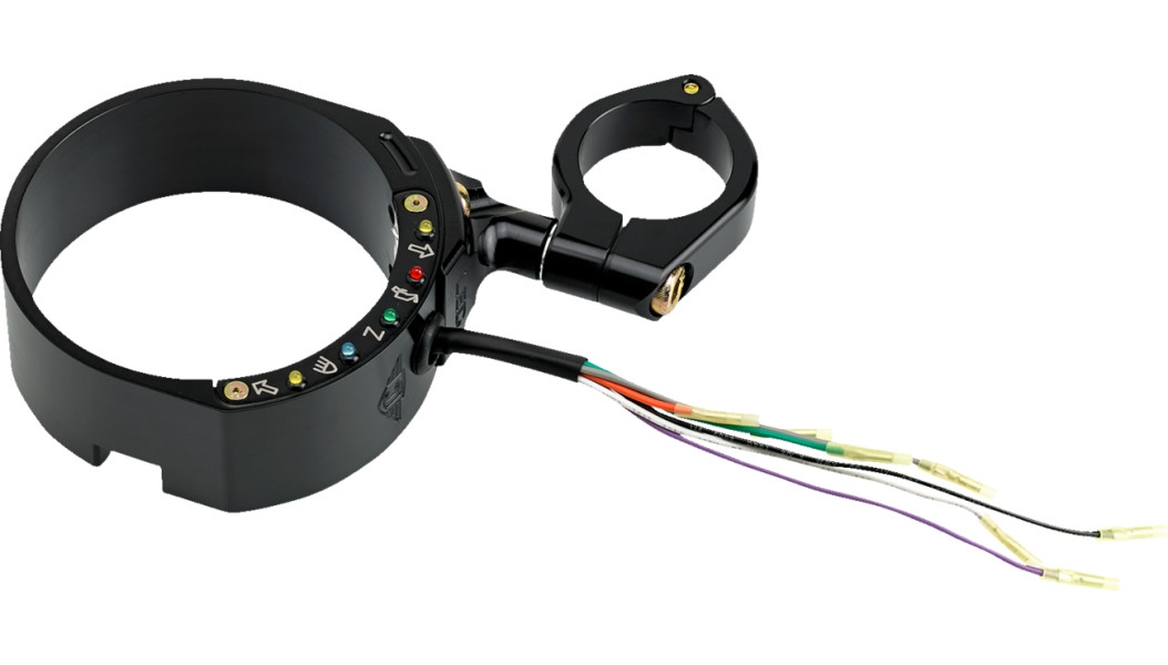 Speedometer Side Mount - Black Anodized