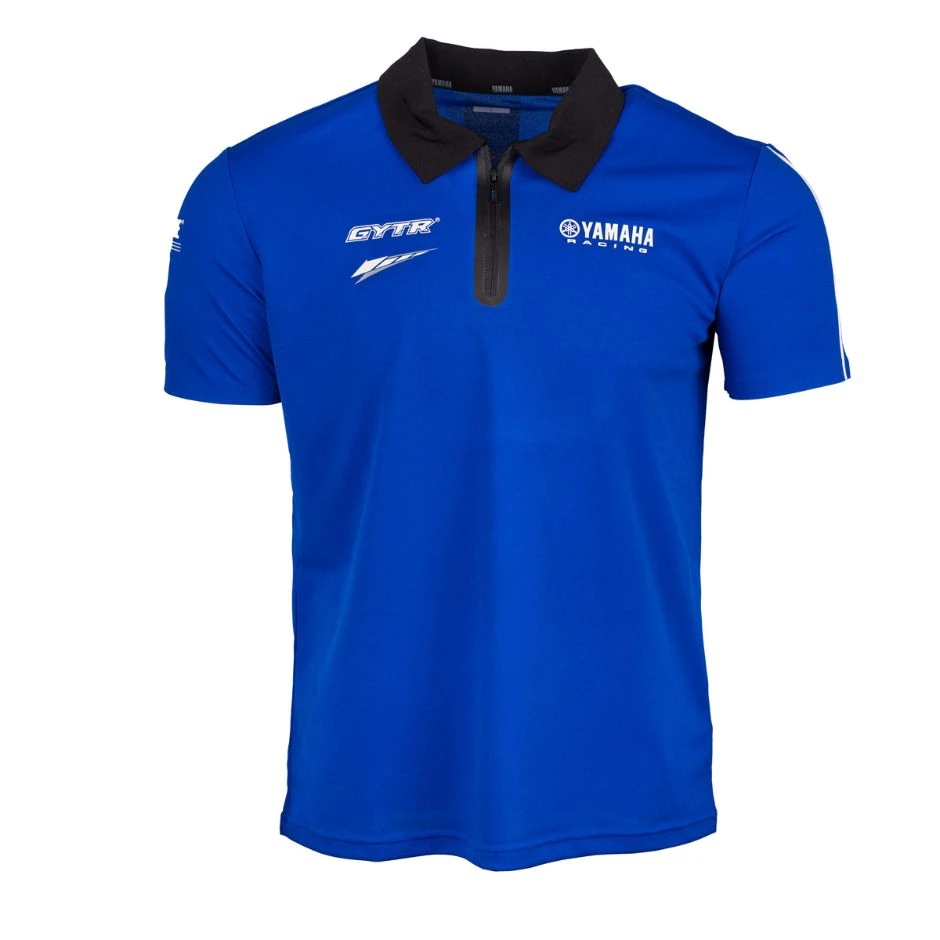 Paddock Blue Pulse Stripe Polo