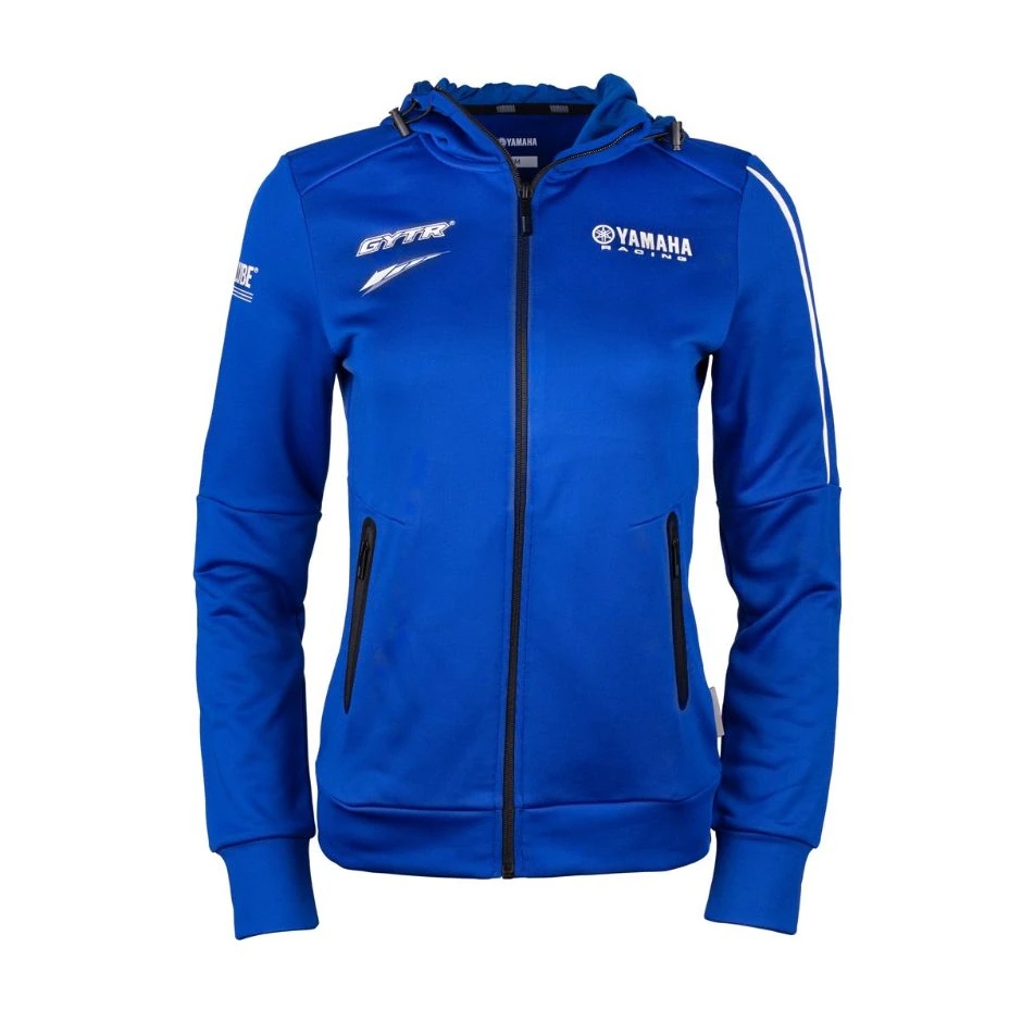 Paddock Blue Pulse Stripe Women Hoodie
