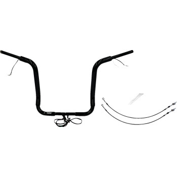 1-1/2in. Plug and Play EZ Install Round Top Handlebar Kit - Black