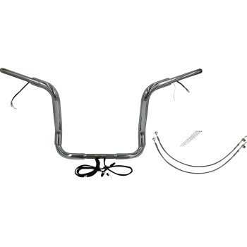 1-1/2in. Plug and Play EZ Install Round Top Handlebar Kit - Chrome