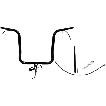 1-1/4in. Plug and Play EZ Install Round Top Handlebar Kit - Black