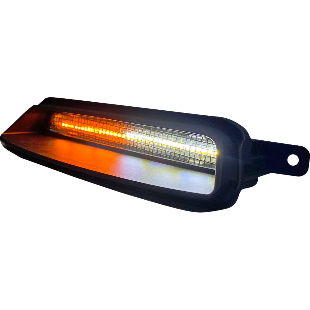 Dynamic LED Fairing Vent Insert - Black